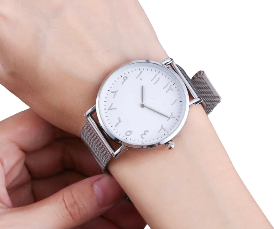 UNI sex Arabic numeral watch