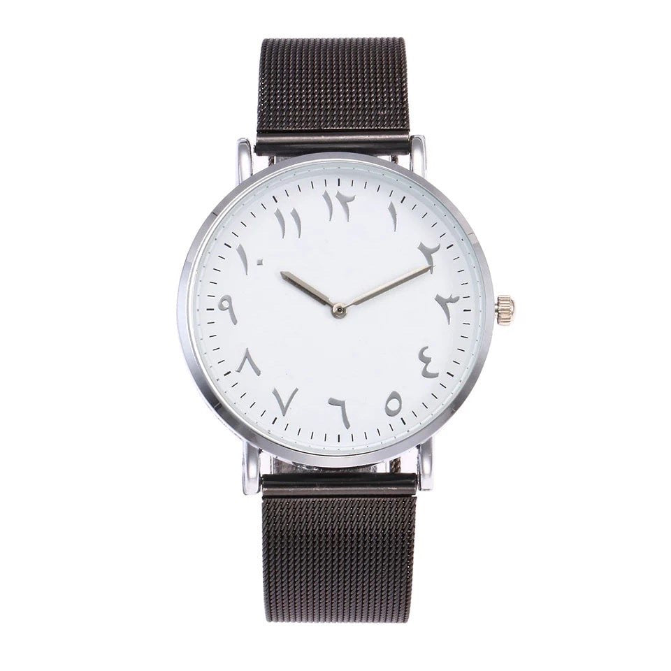 UNI sex Arabic numeral watch